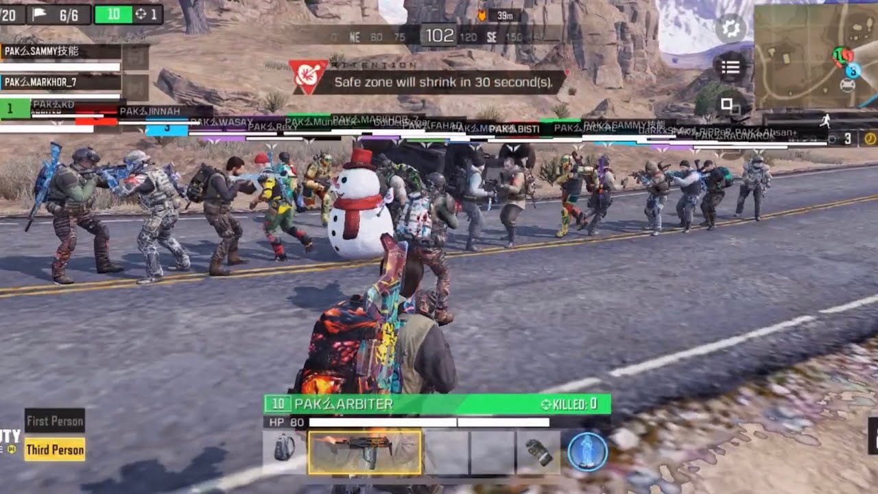 Pakistan Cod New Year 2020 || PLAYING With COD_PAKISTAN SQUAD PRANK GAME PLAY 😁 ...