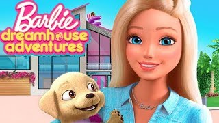 Fun Barbie - Barbie Dreamhouse Adventures & Friends Design, Cook, Dance Party - YouTube