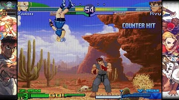 CAPCOM FIGHTING COLLECTION 2 Street Fighter Zero 3 Upper Online Ranked Match