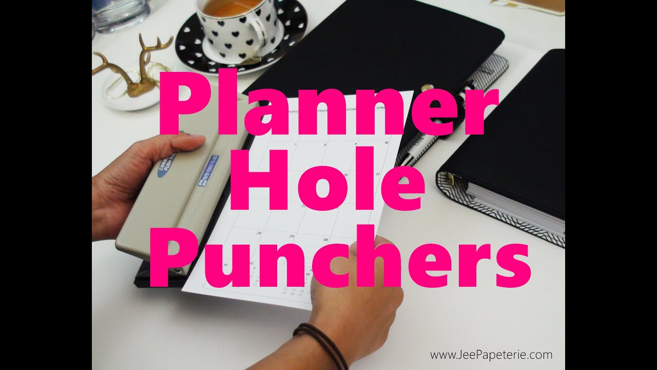 Planner Hole Punch Cheap Hack -   Hole punch, Filofax organization,  Paper punch