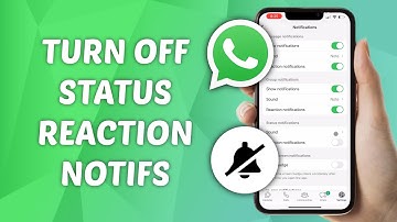 How to Turn Off Status Reaction Notifications on WhatsApp
