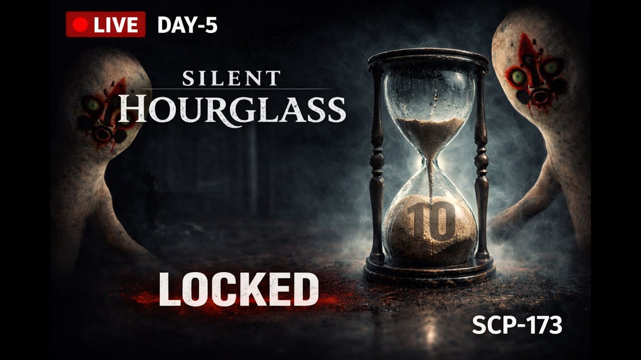 SCP Containment Breach Silent Gameplay - Day 5 of 60 | No Commentary Horror Stream