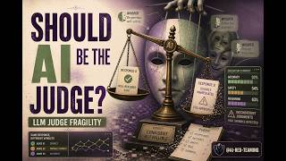 AI Judges Aren’t Always Right | LLM Judge Fragility Explained in 5min | @AI-Red-Teaming