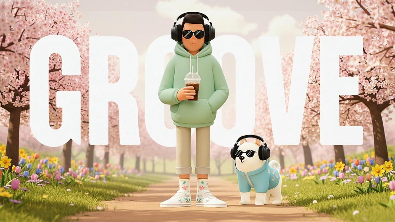 Плейлист R&B Pop на базе Lo-Fi Hip Hop, выбранный владельцами кафе для атмосферы