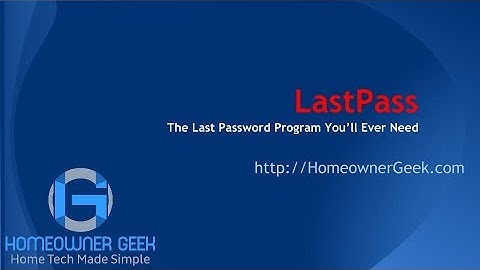 Lastpass Password Manager Walkthrough - Free 1 Month Premium