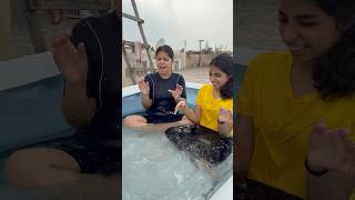 Bacchi Ne Potty Kar Di Swimming Pool M 😯