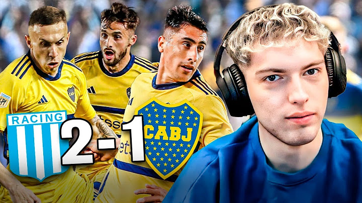 DAVOO XENEIZE REACCIONA A RACING 2 BOCA 1 (2023) - COPA DE LA LIGA