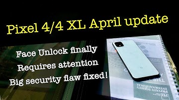 Google finally fixes Pixel 4 face unlock security ! #Pixel 4 #FaceUnlock