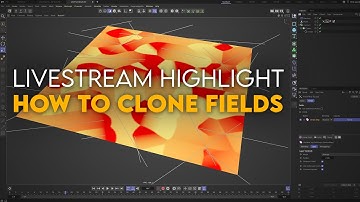 Clone Complex Fields Easily: Cinema 4D Tutorial (Live Stream Highlight)