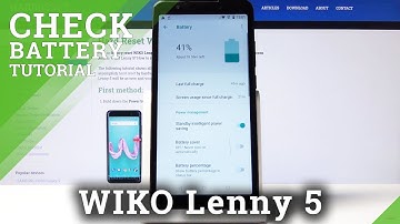 How to Set Battery Percentage in WIKO Lenny 5 – Show Battery Information