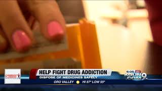 Safely dispose of your prescription medication