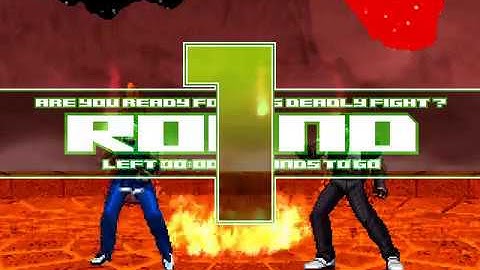 KOF Mugen: Shingo Yabuki vs Ahuron Orochi Kyo