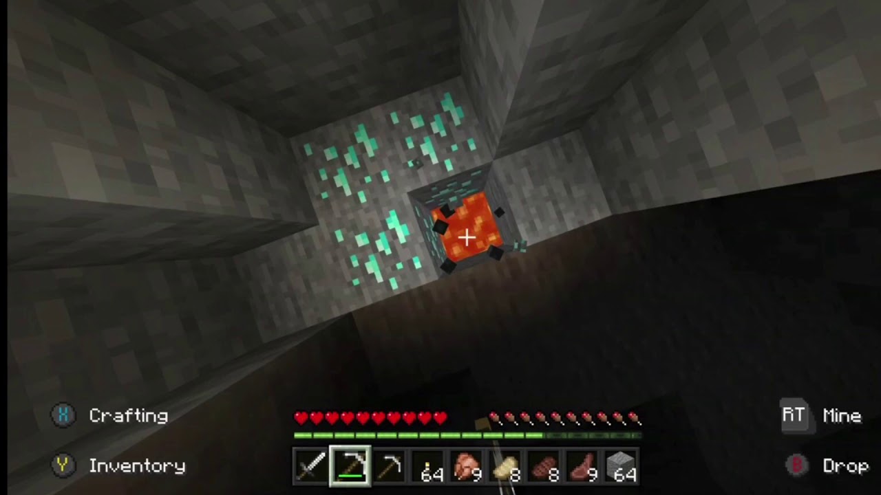 Just Mining Diamonds In Minecraft - YouTube