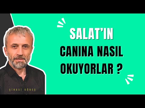 Salatın canına nasıl okuyorlar?