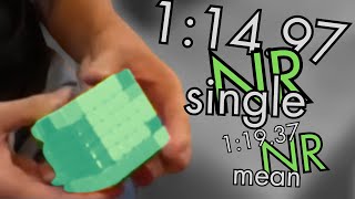 1:14.97 6x6 Single NR! +1:19.36 NR mean