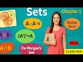 GUARANTEED 20 MARKS| Class 11 Maths Chapter 1Sets Part 2 Complete Foundation | Vidya Wagon Classes