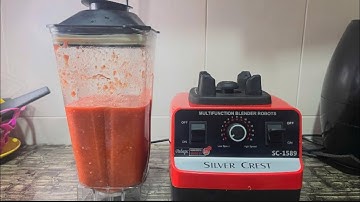 USING NEW SILVER CREST 2 IN 1 BLENDER FOR THE FIRSTTIME #NOKCUISINE #silvercrest  #kitchenutilities