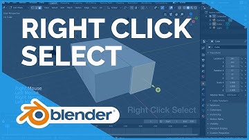 Right Click Select - Blender 2.80 Fundamentals