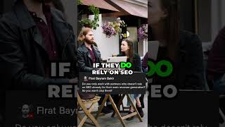 Why Partner Selection Matters in SEO 🤔  Avoiding SEO Dependency 🚀 #shorts
