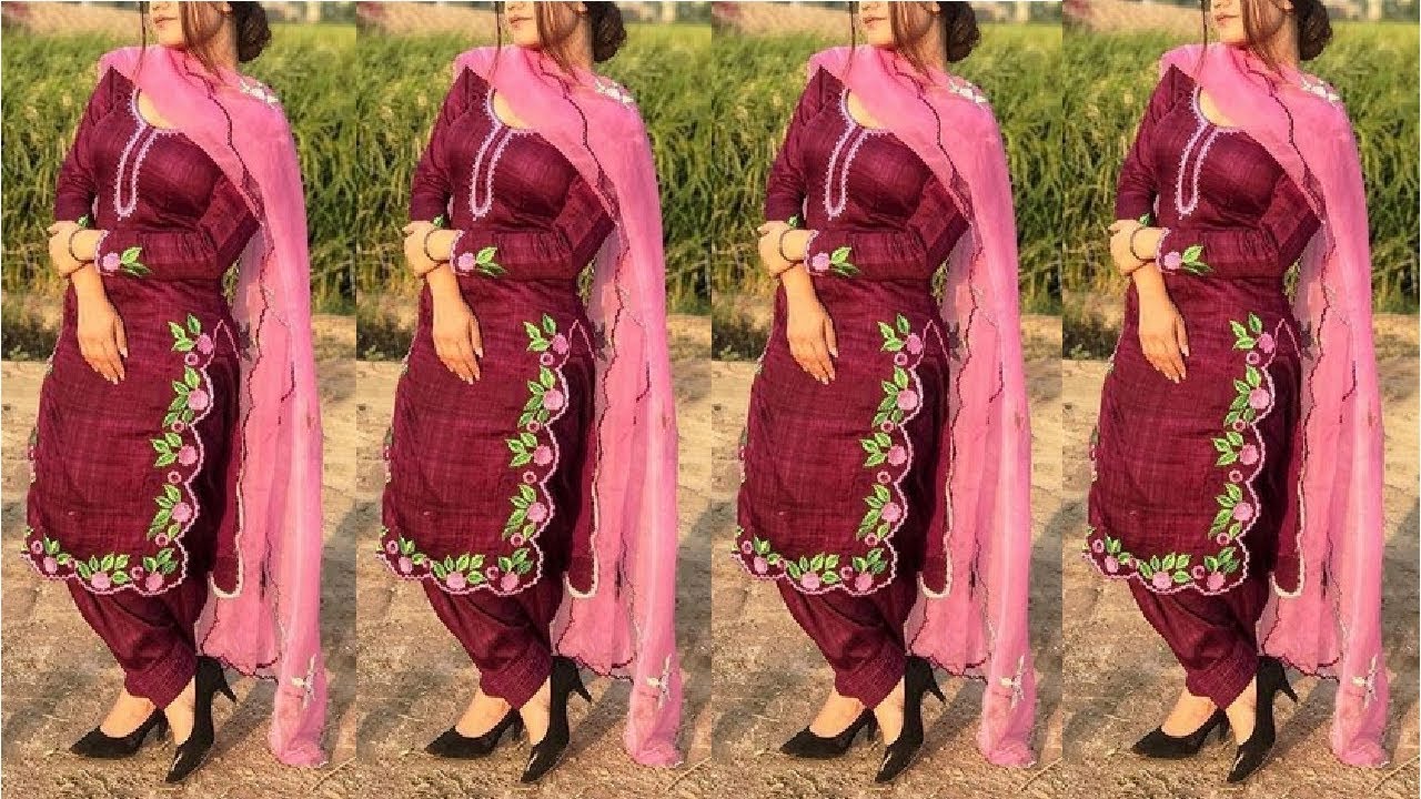 punjabi suit ok design