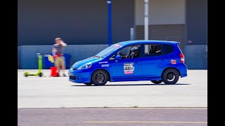 My AutoX Runs in a GD3 Honda Fit  Madison Sports Car Club