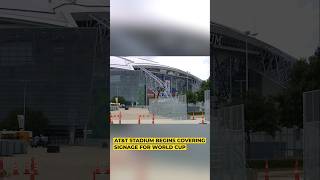 At&T Stadium removes signage for World Cup