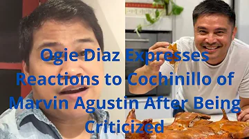 Ogie Diaz Expresses Reactions to Cochinillo of Marvin Agustin After Being Criticized