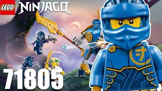 ОБЗОР LEGO NINJAGO 71805 Боевой набор меха Джея