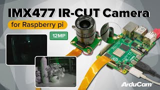 Arducam IMX477 Switchable IR-Cut HQ Camera for Raspberry Pi, Auto Switch for both Day and Night screenshot 5