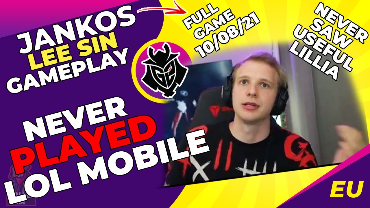 G2 Jankos Talks - I Never Played Mobile League Of Legends | Way Too Much Food at G2 Team Dinner!