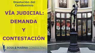 🟡CÓMO DEMANDO Y CONTESTO A UNA DISOLUCIÓN DE CONDOMINIO. 📞DEMANDA Y CONTESTACIÓN 💛🎁