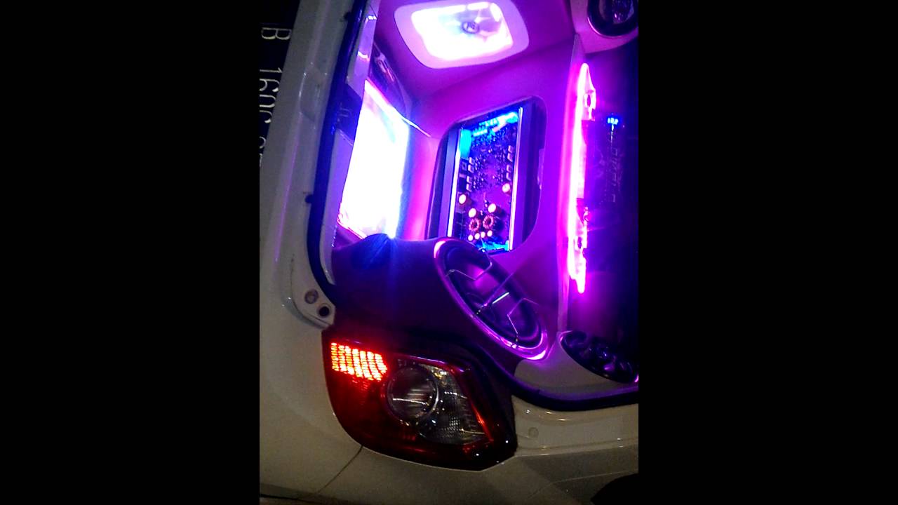  Audio  custom daihatsu  ayla  simpel Indra DAI 1940 YouTube