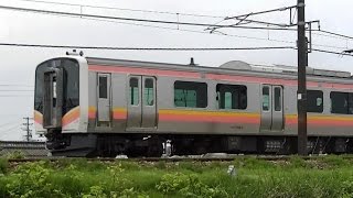 E129系B3編成　新ﾆｲ　信越本線上り普通436M