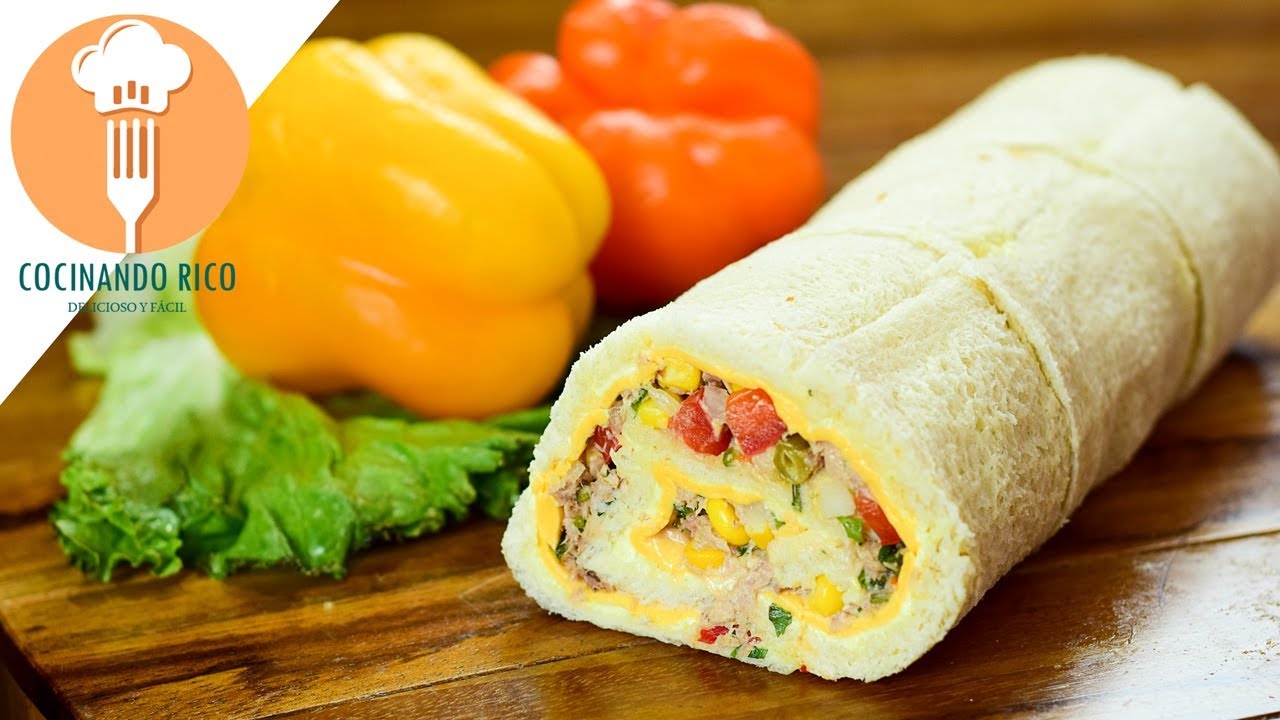 Niño Envuelto de Atún o Rollo de Atún - YouTube