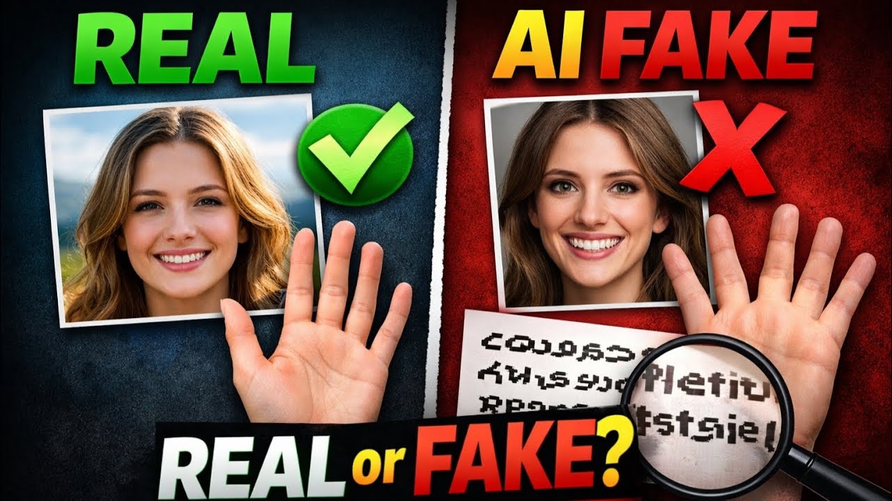 🔥 How to Detect AI-Generated Images WITHOUT Any Tools (100% Accurate)