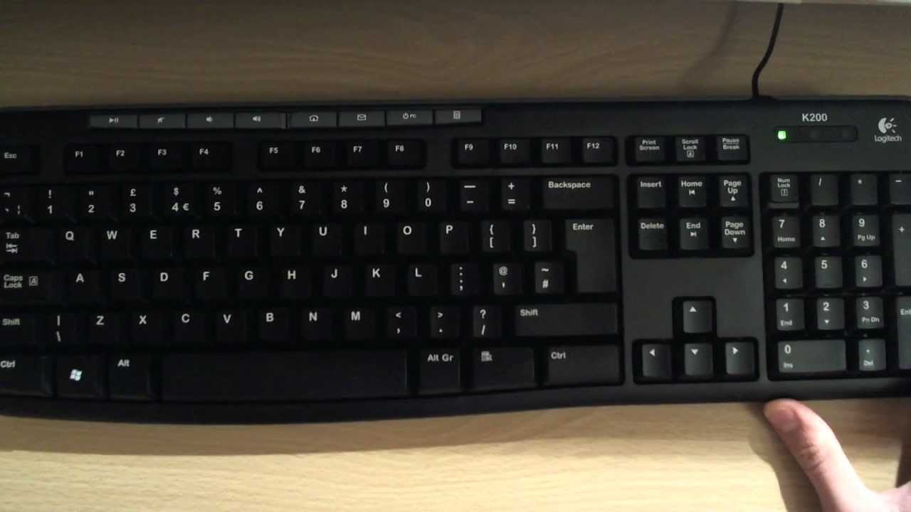 logitech k200 wireless keyboard