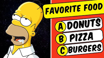 The Simpsons Quiz 🍩 40 Fun Questions About The Simpsons !