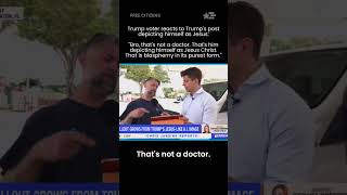 Trump's Blasphemous Depiction as Jesus Sparks Outrage