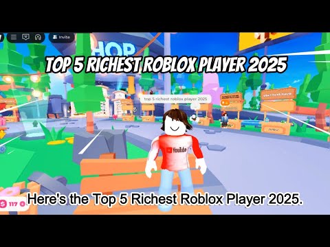 Top 5 Richest Roblox Player 2025