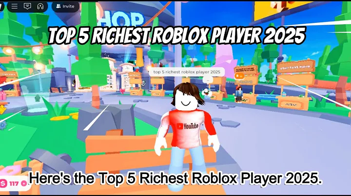 Top 5 Richest Roblox Player 2025
