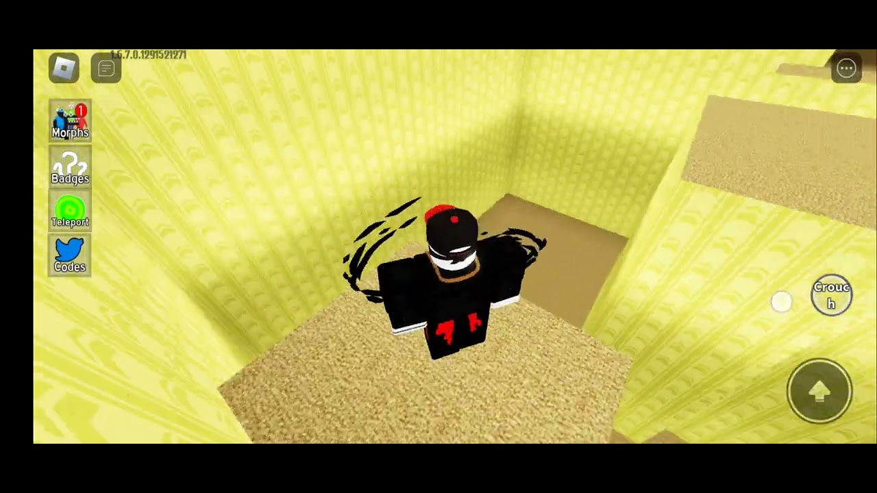 speed run to backrooms find morph update 169 100% I made it so easy 😎