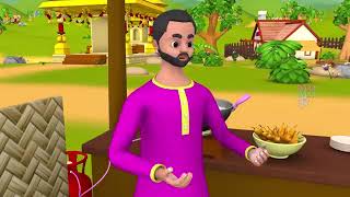Greedy Mutton Seller Telugu Story | అత్యాశ మటన్ వ్యాపారి నీతి కధ | village telugu stories tv screenshot 2
