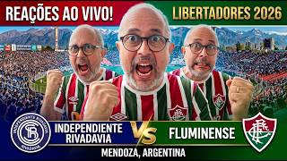 REACT AO VIVO - FLUMINENSE x Independiente Rivadávia | Libertadores