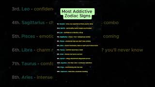 The Most Addictive Zodiac Signs — Once You Meet Them, You Can’t Let Go #zodiacsigns #astrology #fyp