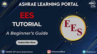 Workshop on Engineering Equation Solver (EES) | ASHRAE Learning Portal
