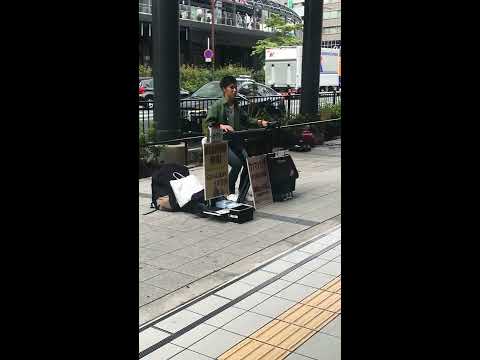 【愛は勝つ／ＫＡＮ】cover ヒビナオヒロ ＪＲ大阪駅 ピアノ弾き語り路上ライブ2019.9.22