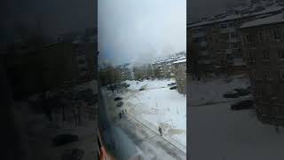 Пожар в Соликамске 01.03.2024 г.