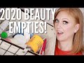 LET'S TALK TRASH | 2020 BEAUTY EMPTIES | BETTER OFF RED