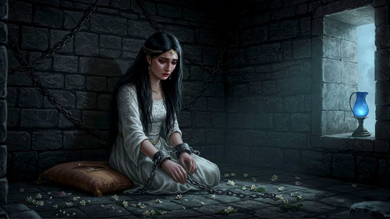 #قصة_الفتاة التي اختطفها الجني وحبسها في قصر الجماجم وسر المرآة العجيبة!