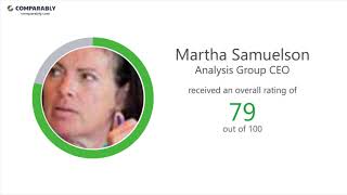 Working at Analysis Group - May 2018